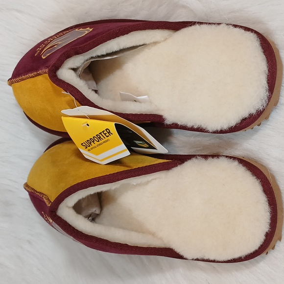 Brisbane Broncos Unisex NRL Scuff Slippers Sz 10 - Picture 8 of 8